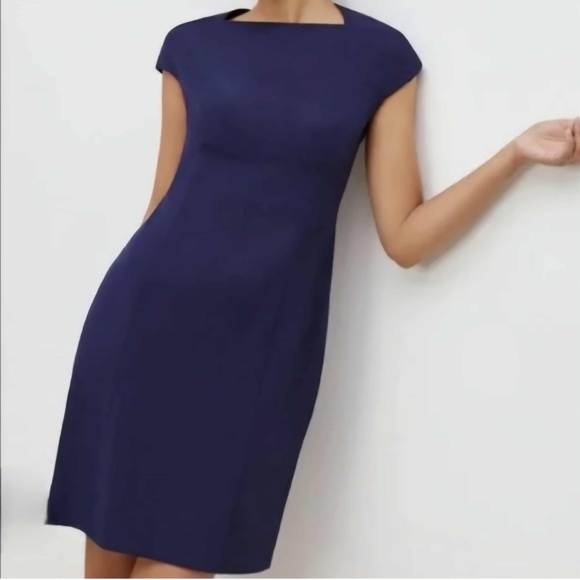 M.M. Lafleur NWT Office Siren Corpcore Berry Red Cap Sleeve Ashley Dress US 8 - Picture 8 of 8